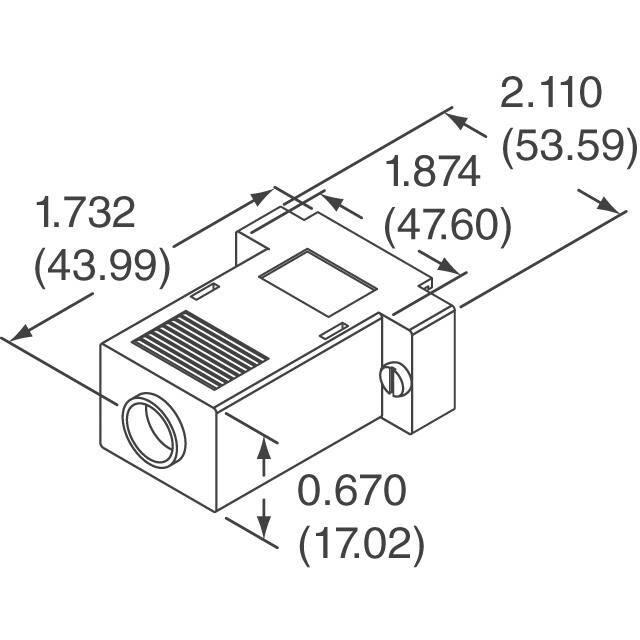956-025-010R011 NorComp Inc.  Carcasas traseras para conectores D-Sub en forma de D